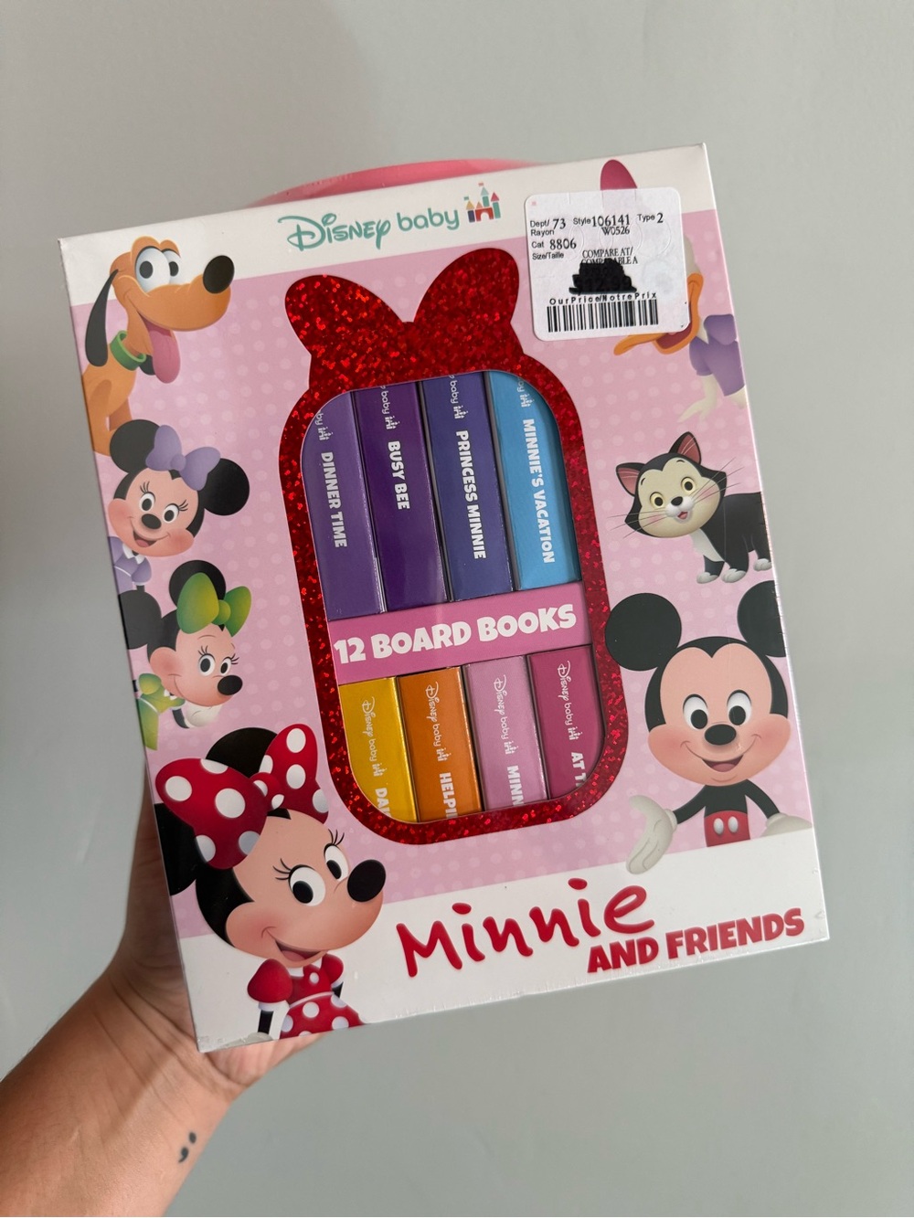 Disney Baby Minnie and Friends 12 Board Book Set